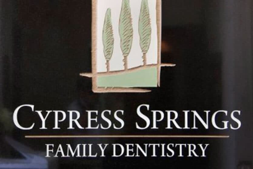 Cypress Springs Family Dentistry window